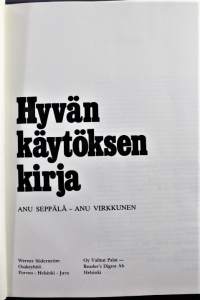 Hyvän käytöksen kirja