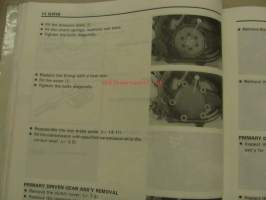 Suzuki RM250 Owner´s service manual -huolto-ohjekirja