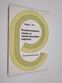 Kustannustason nousu ja rakennusurakkasopimus