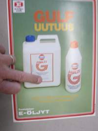 Gulf Multi moottoriöljy -myyntiesite