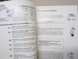 Paineilmaopas - Hankkija -yleistajuinen opas paineilman käyttöön / paineilmalaitteisiin / myyntiesite