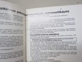 Paineilmaopas - Hankkija -yleistajuinen opas paineilman käyttöön / paineilmalaitteisiin / myyntiesite