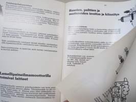 Paineilmaopas - Hankkija -yleistajuinen opas paineilman käyttöön / paineilmalaitteisiin / myyntiesite
