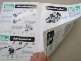Tanaka Siimaleikkurit, Raivaussahat, Moottorisahat, Pensasleikkurit, Porakoneet, Pumput -myyntiesite