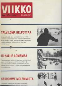 Viikkosanomat .1966  nr 6 / Talvilomaa, napaseudun villihanhet, pakkaset, TV missit