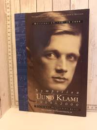Symposion Uuno Klami 1900-2000: Esitelmät