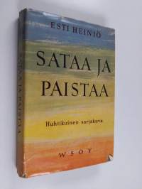 Sataa ja paistaa : huhtikuinen sarjakuva (signeerattu)