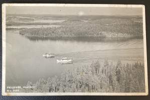 Päijänne, Vesijärvi ja höyrylaivat - Kulkenut kortti