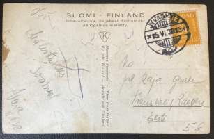 Päijänne, Vesijärvi ja höyrylaivat - Kulkenut kortti
