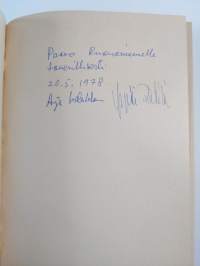 Sanan vapaus : Suomen sosialidemokraattinen sanomalehtimiesliitto ry:n 70-vuotisjuhlajulkaisu (signeerattu, tekijän omiste)