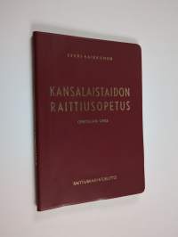 Kansalaistaidon raittiusopetus : opettajan opas