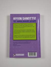Hyvin sanottu : 101 vinkkiä jokaiselle puhujalle