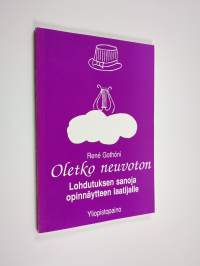 Oletko neuvoton : lohdutuksen sanoja opinnäytteen laatijalle