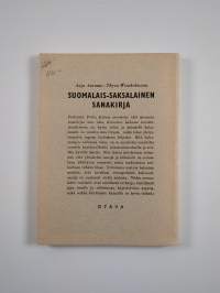 Saksan kielen harjoitustehtäviä ja vuosien 1922-1947 ylioppilastehtävät
