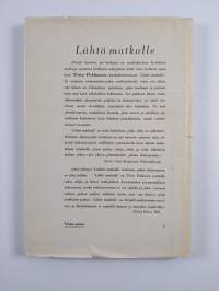 Lähtö matkalle : runoja