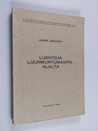 Luentoja luunmurtumaopin alalta : luennoilla tehtyjen eri muistiinpanojen mukaan koonnut Erkki Vihavainen toukokuussa 1951 ; A. Järvisen tarkastama ja korjaama 1956