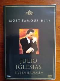 dvd Julio Iglesias Live in Jerusalem