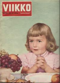 Viikkosanomat 1956  nr 38 / Made in Germany, Marilyn Monroe, Pallaksen rauniot, Anastasia, mustalaiselämää Suomessa, Timo Sarpaneva