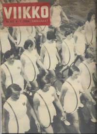 Viikkosanomat 1956 nr  B2  Suurkisat Helsinki 1956 erikoisnumero