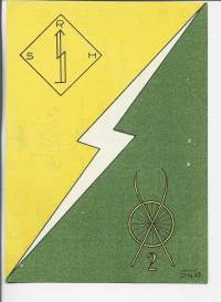 SRH / JP2  DX-yhteyskortti,  radioamatöörikortti  radioamatööriyhteyskortti     1955