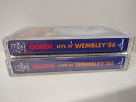 2 x c-kasetti Queen - Live At Wembley &#039;86