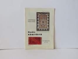 Kodin käsitöitä luettelo 1962-1963