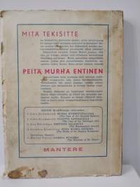 Peitä murha entinen - Salapoliisi Sexton Blaken Blake seikkailuja N:o 4