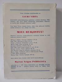 Mies hurjistuu