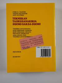 Tekniikan taskusanakirja suomi-saksa-suomi