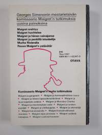 Maigret ja hänen vainajansa : komissaario Maigret&#039;n tutkimuksia