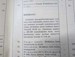 K-siemenhinnasto 1963 Kesko -tuoteluettelo