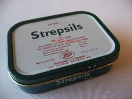 Strepsils rasia 6x8x2 cm peltiä tuotepakkaus