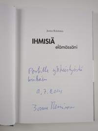 Ihmisiä elämässäni (signeerattu, tekijän omiste)