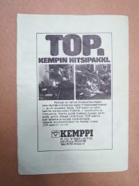 Poppo Teamin Vauhtiajot - Jokamiehen luokka, 30.9.1979 Hollola -rallikisa, käsiohjelma / lähtöluettelo