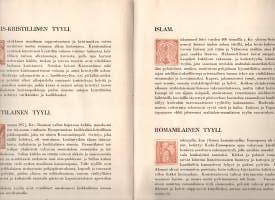 Tyylikirja  -Rakennus, huonekalu-ja koristetyylit Muinais-Egyptistä nykyaikaan