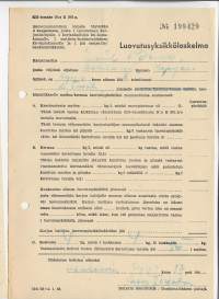 Luovutusyksikkölaskelma - Kotivoita