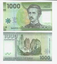 Chile 1000 Pesos 2014   seteli