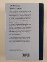 Ketunkivellä : Helvi Hämäläisen elämä 1907-1954 ; Päiväkirjat 1955-1988 (signeerattu, tekijän omiste)