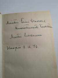 Vettä kalliosta (signeerattu, tekijän omiste)