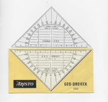 Aristo Geo-Dreieck 1550   alkuperäisessä pakkauksessa