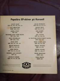 Birgitte Bardot filmen  och gud skapade kvinnan KSEP  3057 v. 1957