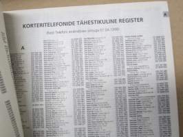 Tallinn 1998 &amp; 1999 - Tallinna ja Harjumaa telefooniraamat -puhelinluettelo