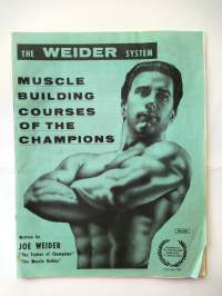 The Weider System Muscle building courses of the champions