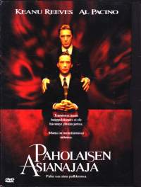 DVD - Paholaisen asianajaja, 2000. Lakitoimistodraamaa pirullisella twistillä.