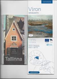 Viron matkailukartta ja Tallinna 2018 -kartta