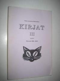 Kirjat 3 &quot;SciFi&quot; luettelo. Hinnasto 1998-(2000)