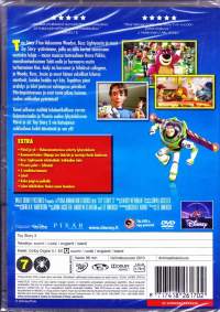 DVD -  Toy Story 3, 2010. Disney Pixar Klassikot. UUSI, muovitettu. (animaatioelokuva)