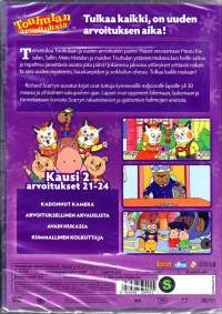 DVD - Richard Scarryn Touhulan arvoituksia, 2007-09. Kausi 2: arvoitukset 21-24. Puhuttu suomeksi. UUSI, muovitettu. (animaatioelokuva)