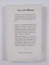 Ton och tolkning : Sibelius-studier