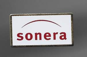 Sonera  - pinssi rintamerkki